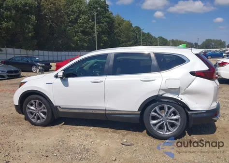 2020 Honda Cr-V Hybrid Touring from USA, damaged, VIN 7FART6H92LE024749
